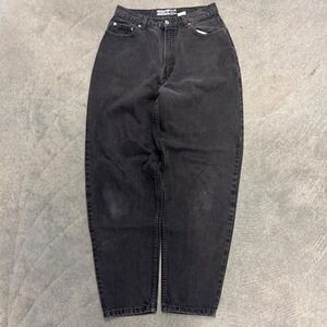 Vintage Gap Black Baggy Pants 100% Cotton 90's Retro Reverse Fit 29'